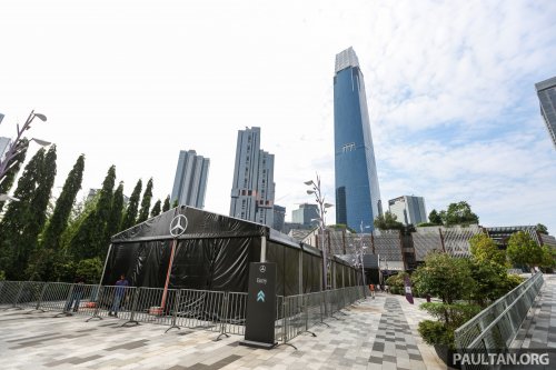 Witness the Mercedes-Benz G580 with EQ Technology in action at Raintree Plaza, TRX from June 27-29