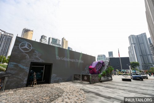 Witness the Mercedes-Benz G580 with EQ Technology in action at Raintree Plaza, TRX from June 27-29