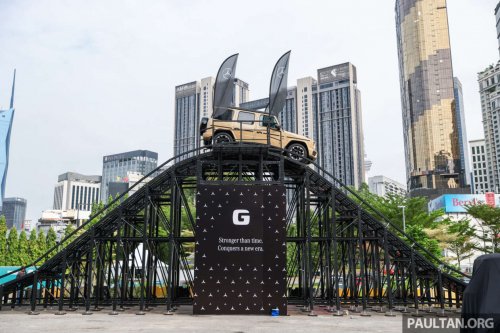 Witness the Mercedes-Benz G580 with EQ Technology in action at Raintree Plaza, TRX from June 27-29