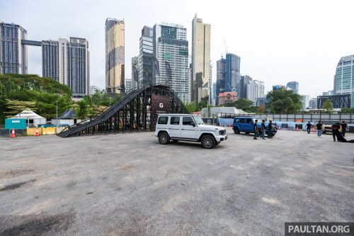 Witness the Mercedes-Benz G580 with EQ Technology in action at Raintree Plaza, TRX from June 27-29