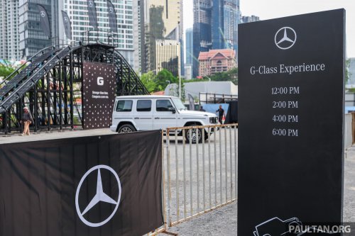 Witness the Mercedes-Benz G580 with EQ Technology in action at Raintree Plaza, TRX from June 27-29