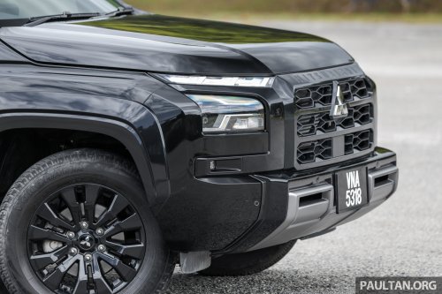 2025 Mitsubishi Triton Athlete Malaysia gallery – flagship pick-up now cheaper, better looking; RM160k