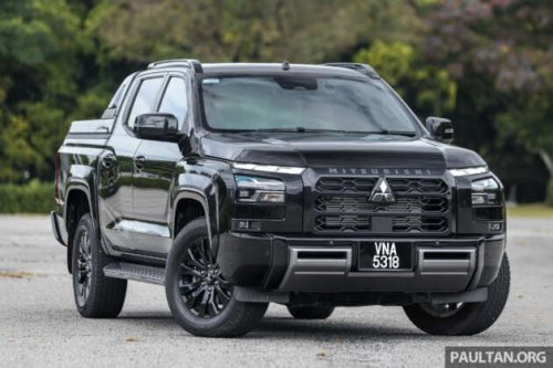2025 Mitsubishi Triton Athlete Malaysia gallery – flagship pick-up now cheaper, better looking; RM160k