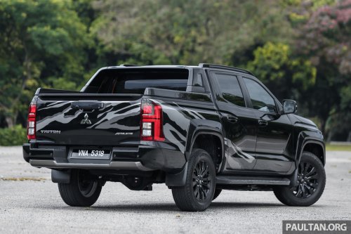 2025 Mitsubishi Triton Athlete Malaysia gallery – flagship pick-up now cheaper, better looking; RM160k