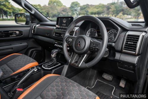 2025 Mitsubishi Triton Athlete Malaysia gallery – flagship pick-up now cheaper, better looking; RM160k