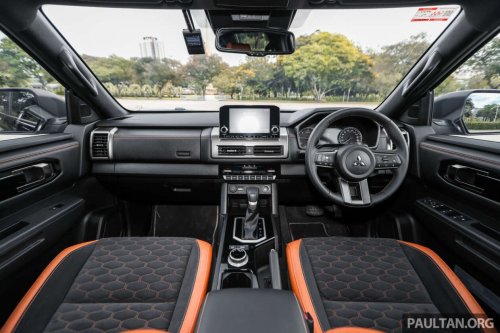 2025 Mitsubishi Triton Athlete Malaysia gallery – flagship pick-up now cheaper, better looking; RM160k