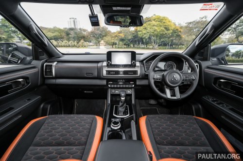 2025 Mitsubishi Triton Athlete Malaysia gallery – flagship pick-up now cheaper, better looking; RM160k