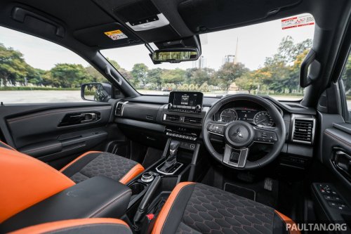 2025 Mitsubishi Triton Athlete Malaysia gallery – flagship pick-up now cheaper, better looking; RM160k