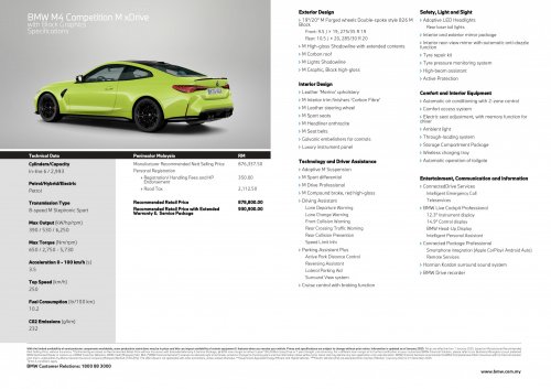 2025 BMW M4 Competition Coupe xDrive facelift in Malaysia –  530 hp, 650 Nm, 0-100 in 3.5s, from RM879k