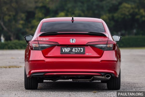 2025 Honda Civic facelift Malaysian review – turbo vs hybrid; which of the C-segment bestseller is better?