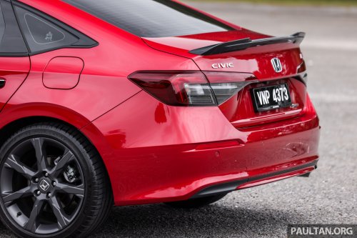 2025 Honda Civic facelift Malaysian review – turbo vs hybrid; which of the C-segment bestseller is better?