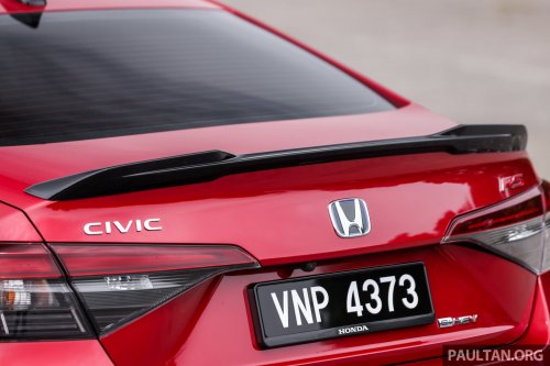 2025 Honda Civic facelift Malaysian review – turbo vs hybrid; which of the C-segment bestseller is better?