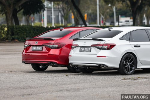2025 Honda Civic facelift Malaysian review – turbo vs hybrid; which of the C-segment bestseller is better?
