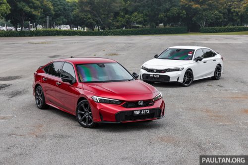 2025 Honda Civic facelift Malaysian review – turbo vs hybrid; which of the C-segment bestseller is better?