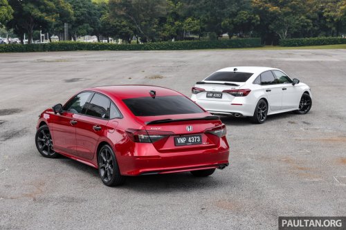 2025 Honda Civic facelift Malaysian review – turbo vs hybrid; which of the C-segment bestseller is better?