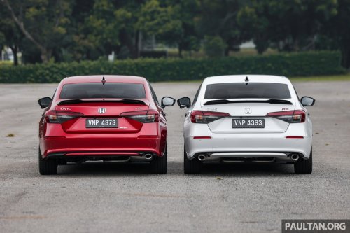2025 Honda Civic facelift Malaysian review – turbo vs hybrid; which of the C-segment bestseller is better?