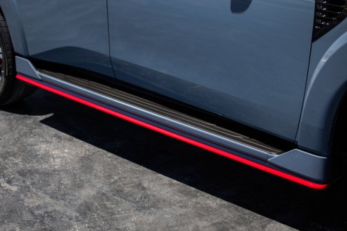 2026 Nissan Patrol Nismo – tuned Armada gets 460 hp; sports air suspension, exhaust; red pinstripe bodykit