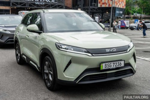 Top 20 EV brands in Aug 2025 – BYD widens lead over Proton, Mercedes surges to 4th, Xpeng and BMW tied
