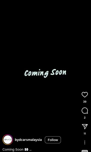 BYD Cars Malaysia teases something new – Atto 2?