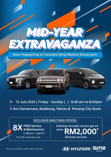 Check out the all-new Hyundai Santa Fe, new Tucson and Staria at Sime Darby Auto Hyundai, July 11-13!