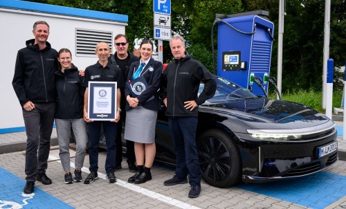 Lucid Air Grand Touring sets Guinness World Record for longest journey by an EV on one charge – 1,205 km