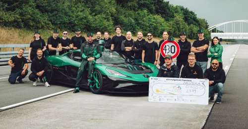 Rimac Nevera R sets new 0-400-0 km/h record – 25.79 seconds; world’s fastest production EV at 431.45 km/h