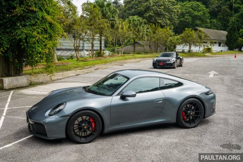 2025 Porsche 911 facelift sampled in Chiang Mai – new GTS with hybrid tech, a step in the right direction?