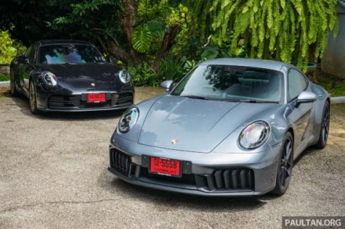 2025 Porsche 911 facelift sampled in Chiang Mai – new GTS with hybrid tech, a step in the right direction?