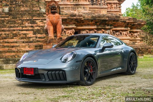 2025 Porsche 911 facelift sampled in Chiang Mai – new GTS with hybrid tech, a step in the right direction?