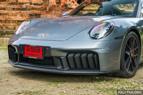 2025 Porsche 911 facelift sampled in Chiang Mai – new GTS with hybrid tech, a step in the right direction?