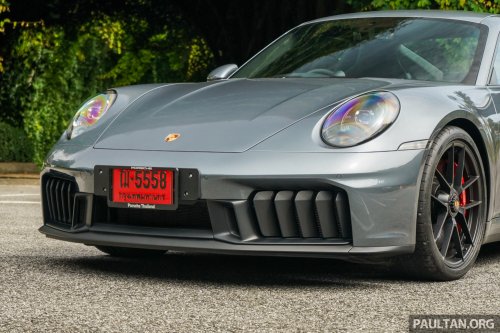 2025 Porsche 911 facelift sampled in Chiang Mai – new GTS with hybrid tech, a step in the right direction?