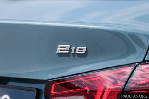 2025 BMW 218 Gran Coupe in Malaysia – CKD, RM241k