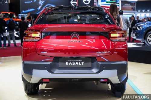 Citroen Basalt launched in Indonesia – CBU India; 1.2T, 6AT; Kia Seltos/Hyundai Creta rival; priced from RM93k