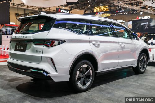 Aletra L8 at GIIAS – “Exora EV” is a rebadged Geely Jiaji/Livan 8 with 163 PS, 540 km range, fr RM127k