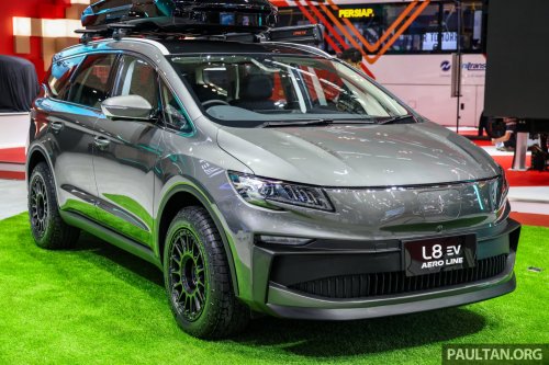 Aletra L8 at GIIAS – “Exora EV” is a rebadged Geely Jiaji/Livan 8 with 163 PS, 540 km range, fr RM127k