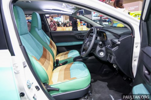 Daihatsu Ayla Retro Future at GIIAS – Perodua Axia with round headlights, turbofans, air suspension!
