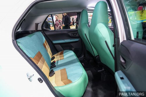 Daihatsu Ayla Retro Future at GIIAS – Perodua Axia with round headlights, turbofans, air suspension!