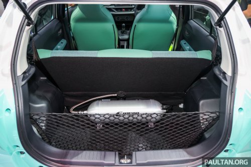 Daihatsu Ayla Retro Future at GIIAS – Perodua Axia with round headlights, turbofans, air suspension!