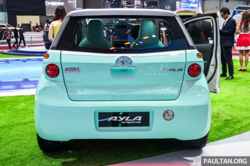 Daihatsu Ayla Retro Future at GIIAS – Perodua Axia with round headlights, turbofans, air suspension!