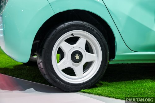 Daihatsu Ayla Retro Future at GIIAS – Perodua Axia with round headlights, turbofans, air suspension!