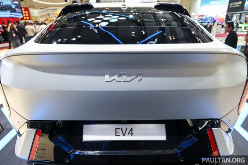 GIIAS 2025: Kia EV4 sedan shown in Indonesia – 204 PS FWD; 81.4 kWh battery, up to 630 km range WLTP