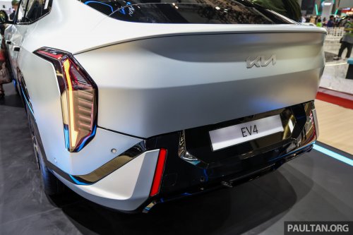 GIIAS 2025: Kia EV4 sedan shown in Indonesia – 204 PS FWD; 81.4 kWh battery, up to 630 km range WLTP