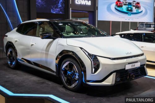 GIIAS 2025: Kia EV4 sedan shown in Indonesia – 204 PS FWD; 81.4 kWh battery, up to 630 km range WLTP