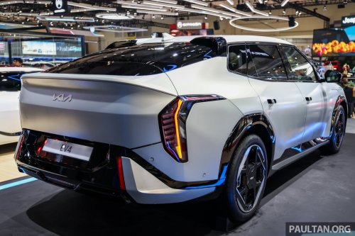 GIIAS 2025: Kia EV4 sedan shown in Indonesia – 204 PS FWD; 81.4 kWh battery, up to 630 km range WLTP