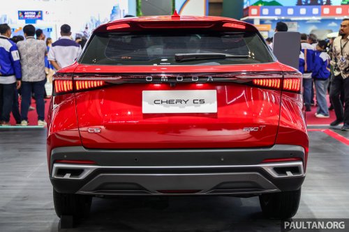 Chery O5 facelift teased, Malaysian intro soon: Omoda name dropped, SUV gets new face, DCT, rear multi-link