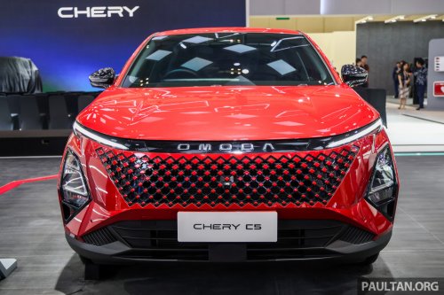 Chery O5 facelift teased, Malaysian intro soon: Omoda name dropped, SUV gets new face, DCT, rear multi-link