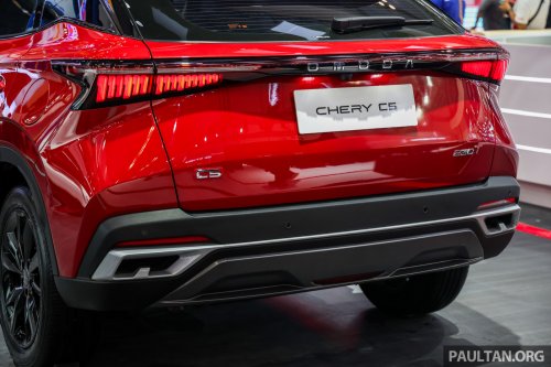 Chery O5 facelift teased, Malaysian intro soon: Omoda name dropped, SUV gets new face, DCT, rear multi-link