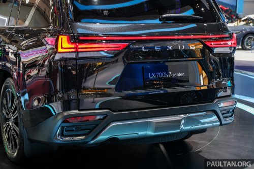 Lexus LX 700h launched in Indonesia – 3.5T V6 luxury hybrid SUV with 464 PS; 4 or 7 seats; from RM875k