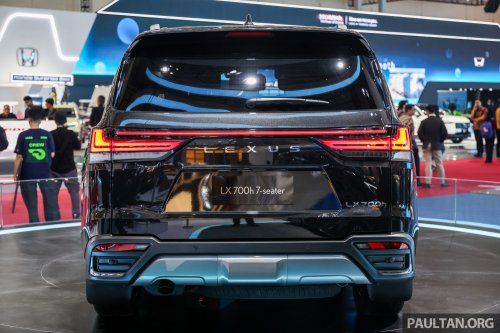 Lexus LX 700h launched in Indonesia – 3.5T V6 luxury hybrid SUV with 464 PS; 4 or 7 seats; from RM875k