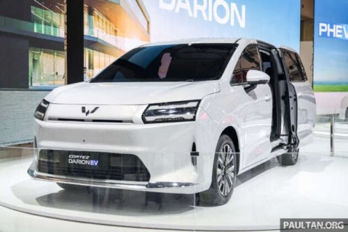Wuling Cortez Darion MPV shown at GIIAS 2025 – EV and PHEV, up to 1,000 km combined hybrid range